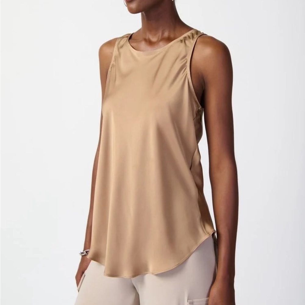 I love Tyler Madison champagne colored top